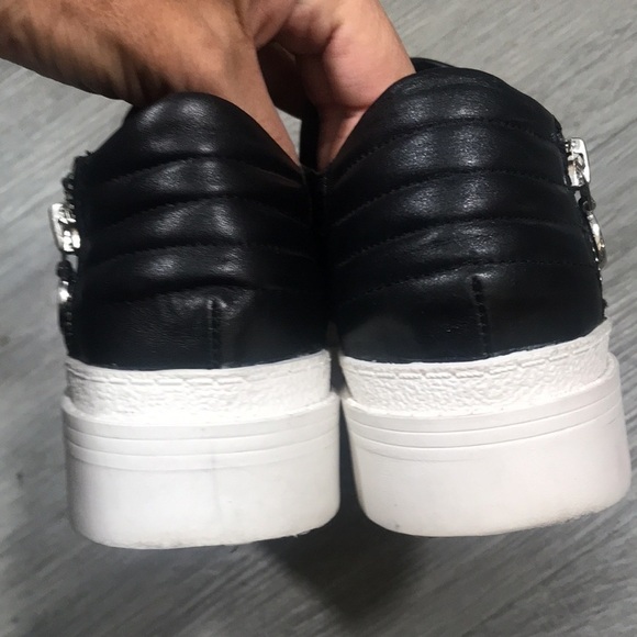 The Wishbone Collection Black Suede & Leather Creepers size 7 - Picture 6 of 9